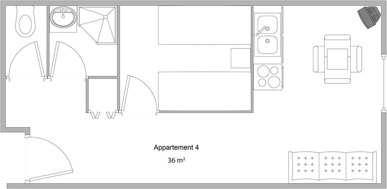 Le Mckinley Apartment La Rosiere  Bagian luar foto